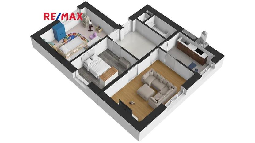 Prodej bytu 3+1, Stráž pod Ralskem, Mimoňská, 71 m2