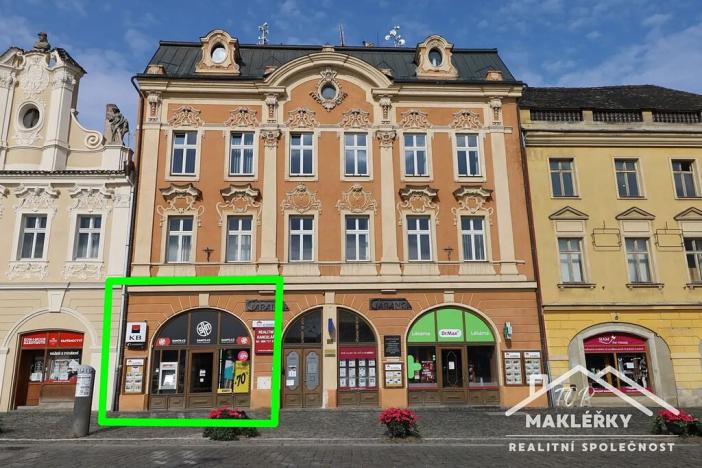 Pronájem obchodního prostoru, Kolín, Karlovo náměstí, 74 m2