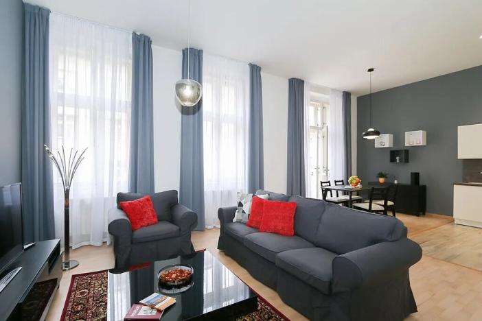Pronájem bytu 3+kk, Praha - Vinohrady, Belgická, 95 m2