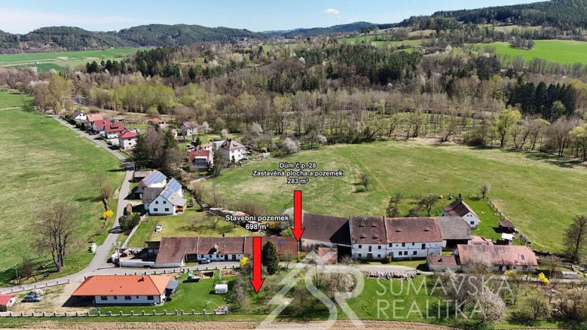 Prodej rodinného domu, Dobršín, 80 m2