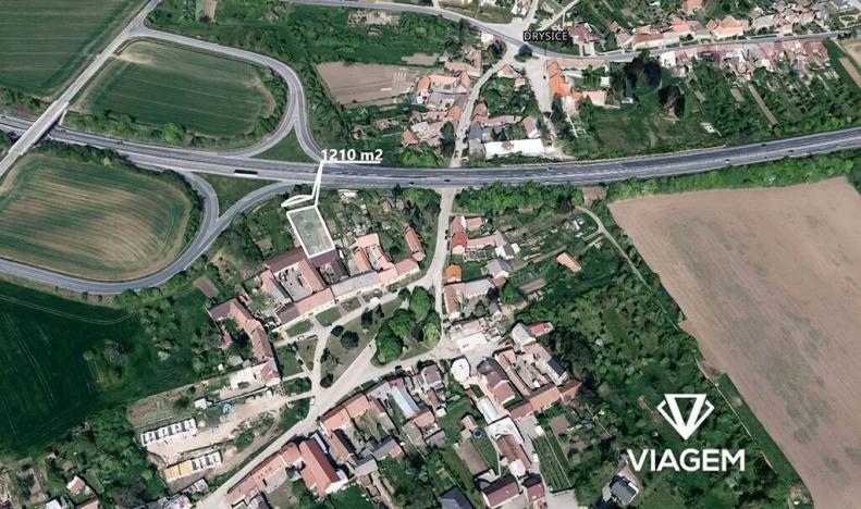 Prodej zahrady, Drysice, 1210 m2