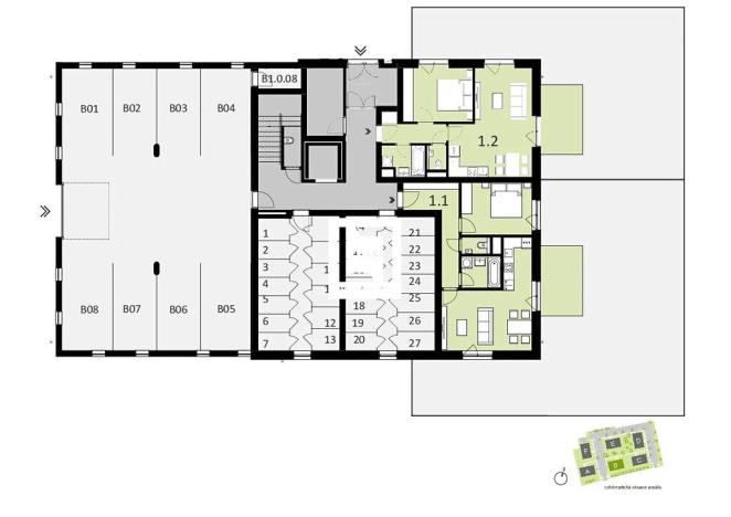 Prodej bytu 2+kk, Ostrava, 53 m2