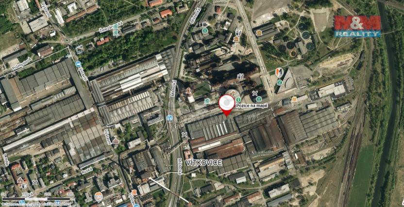 Pronájem výrobních prostor, Ostrava - Vítkovice, 4488 m2