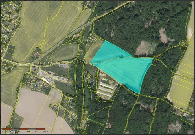 Prodej pole, Dvůr Králové nad Labem, 53584 m2