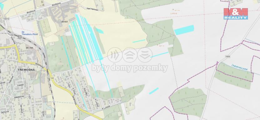 Prodej pole, Třemošná, 145544 m2