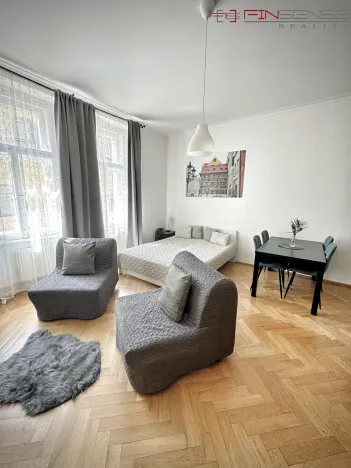 Pronájem bytu 2+kk, Praha - Nové Město, Řeznická, 49 m2