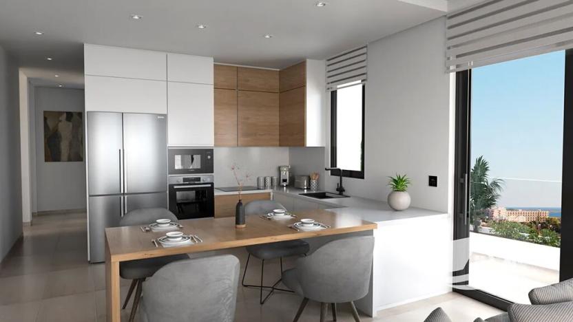 Prodej bytu 2+kk, Pafos, Kypr, 55 m2