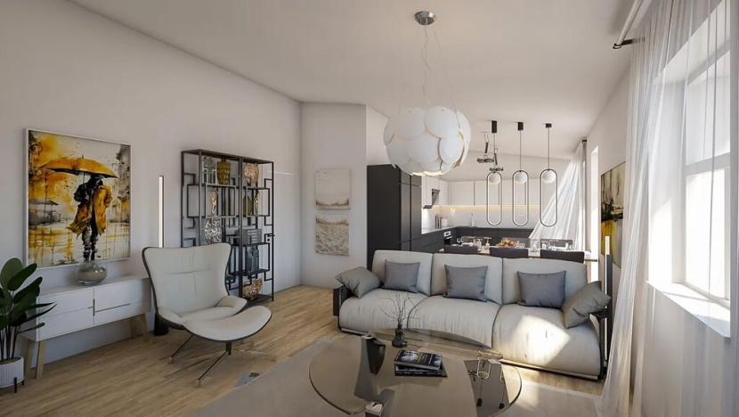 Prodej bytu 3+kk, Praha - Karlín, Šaldova, 98 m2