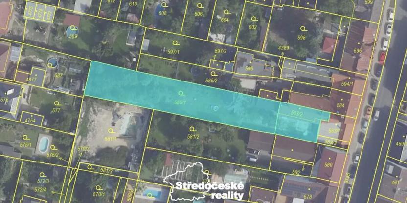 Prodej pozemku pro bydlení, Čelákovice, Masarykova, 1209 m2
