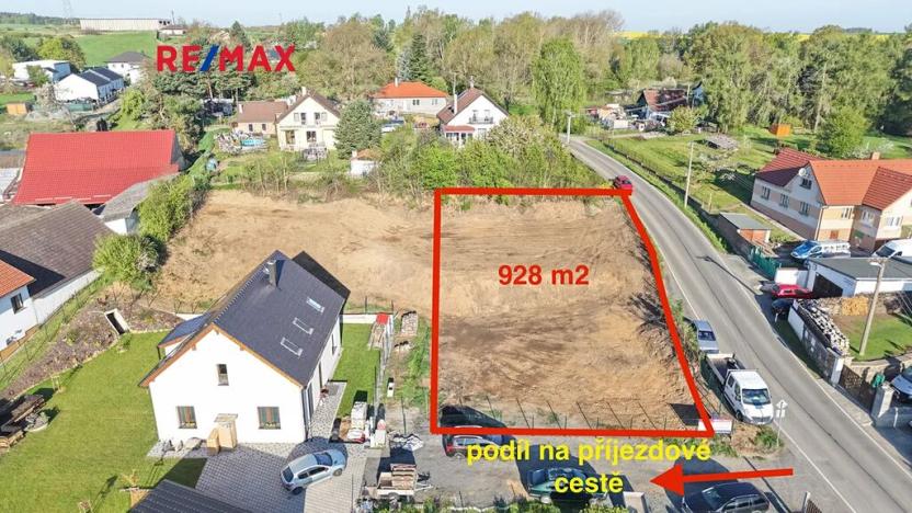 Prodej pozemku pro bydlení, Kyšice, 928 m2