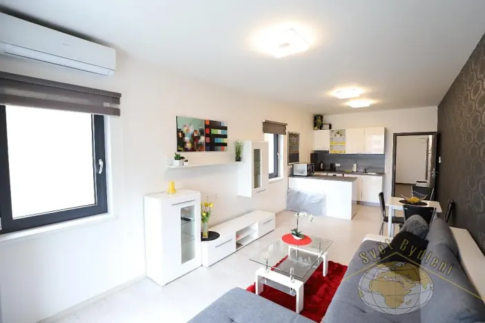 Pronájem bytu 1+kk, Praha - Karlín, U Mlýnského kanálu, 41 m2