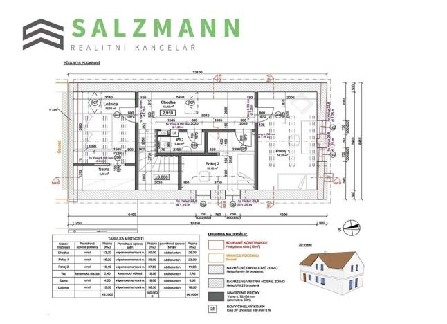 Prodej rodinného domu, Chotěšov, 107 m2