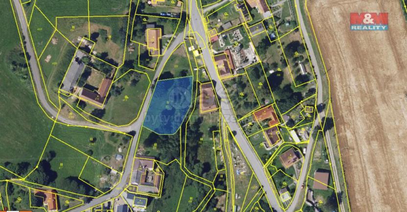 Prodej louky, Skřípov, 1278 m2