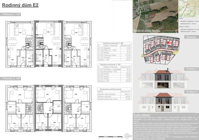 Prodej bytu 4+kk, Mořina, 106 m2