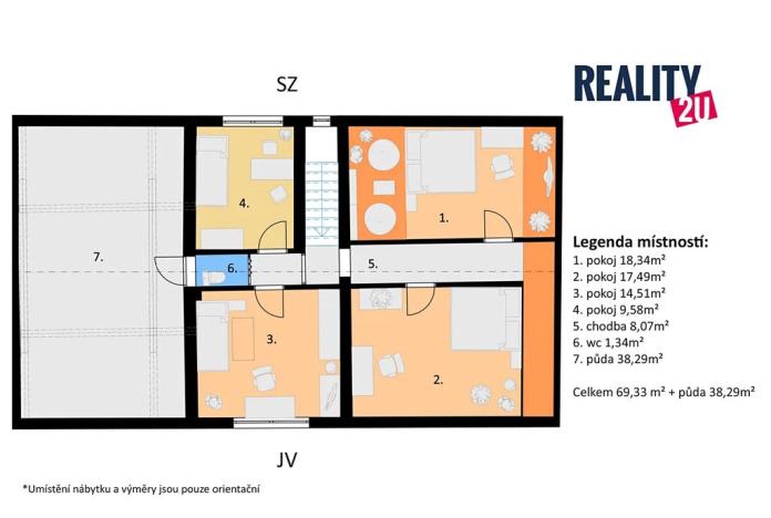 Prodej rodinného domu, Šardice, 205 m2