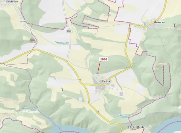 Dražba lesa, Borotice, 767 m2