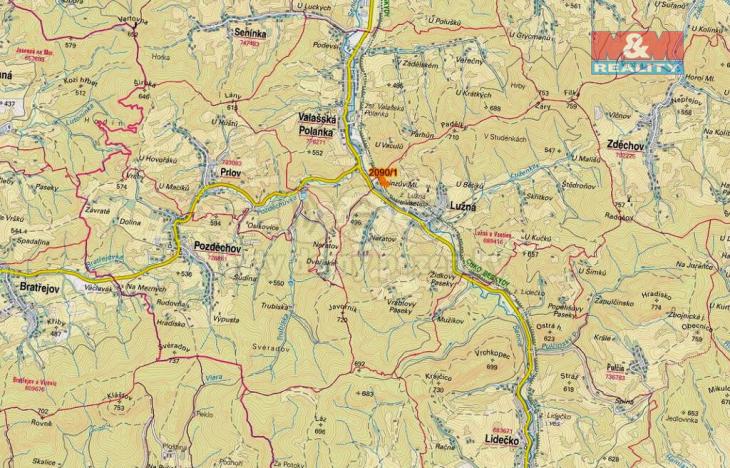 Prodej lesa, Lužná, 11283 m2