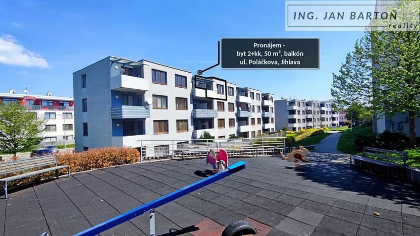 Pronájem bytu 2+kk, Jihlava, Poláčkova, 50 m2