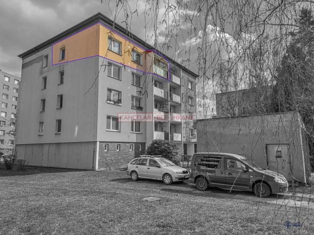 Prodej bytu 3+1, Vsetín, Ohrada, 74 m2