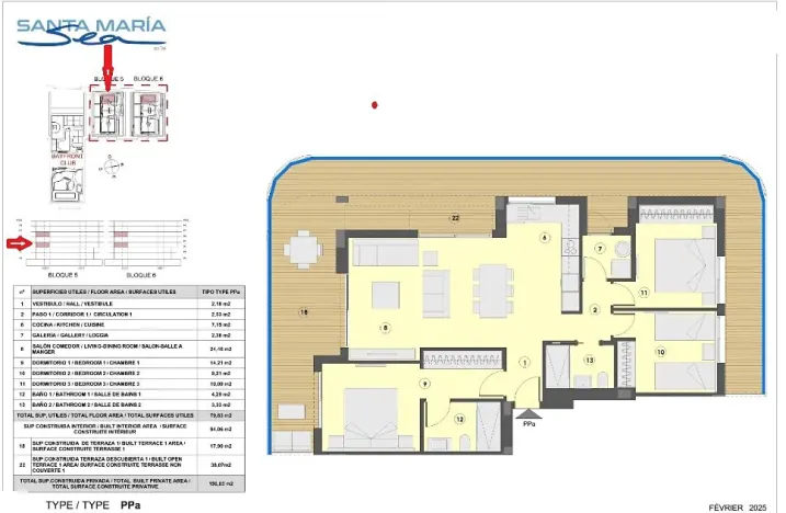 Prodej bytu 4+kk, Puçol, Španělsko, 94 m2