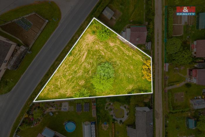Prodej zahrady, Klatovy - Čínov, 730 m2
