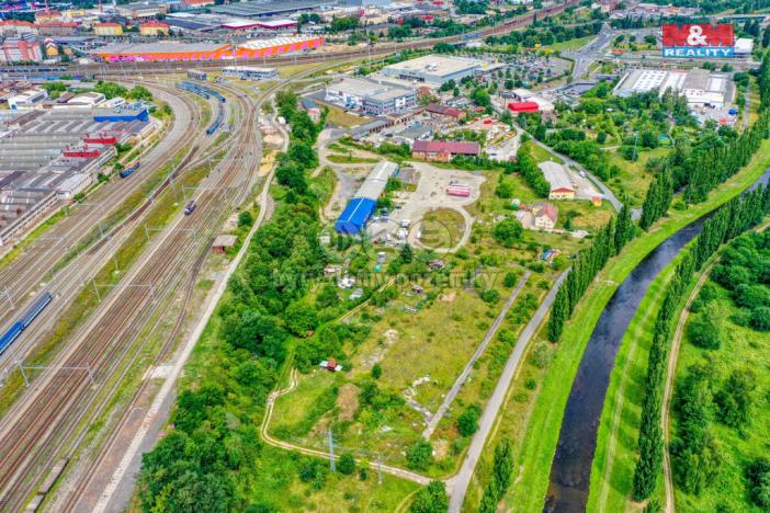 Pronájem komerčního pozemku, Plzeň, Cvokařská, 11001 m2