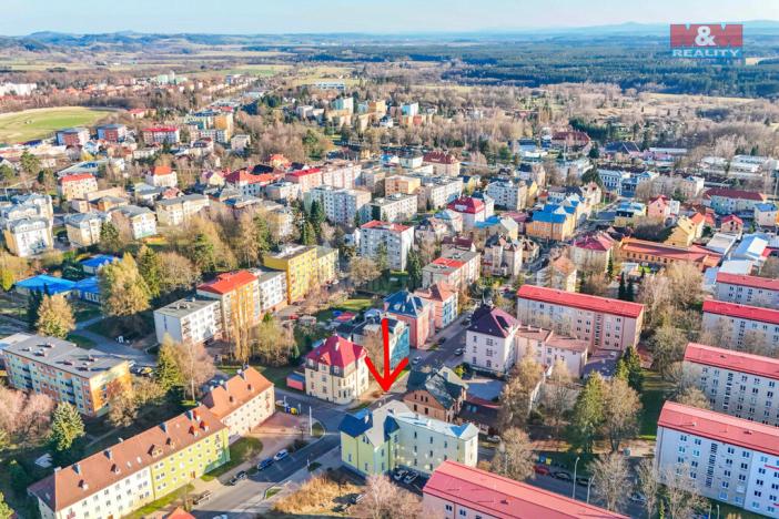 Prodej atypického bytu, Mariánské Lázně, Žižkova, 119 m2