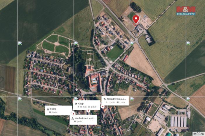 Pronájem komerčního pozemku, Valeč, 730 m2