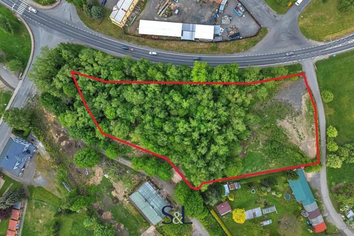 Prodej komerčního pozemku, Cvikov, 6643 m2