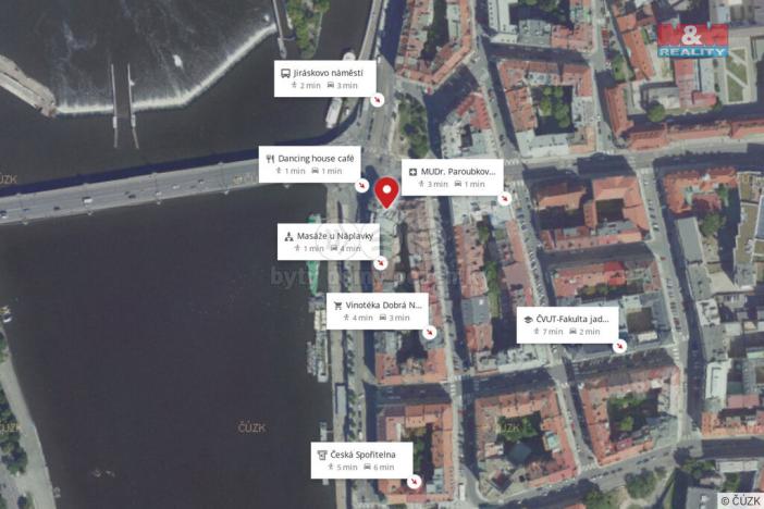 Pronájem kanceláře, Praha - Nové Město, Jiráskovo náměstí, 30 m2