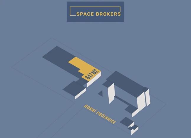 Pronájem skladu, Praha - Horní Počernice, Ve žlíbku, 647 m2