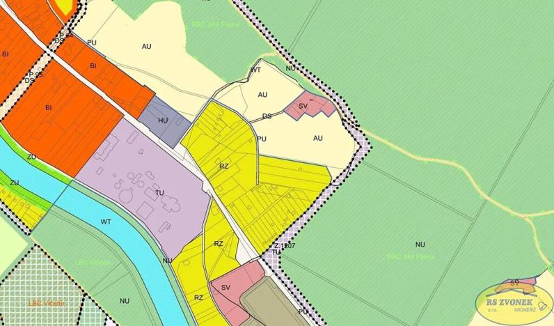 Prodej zahrady, Kroměříž, 5238 m2