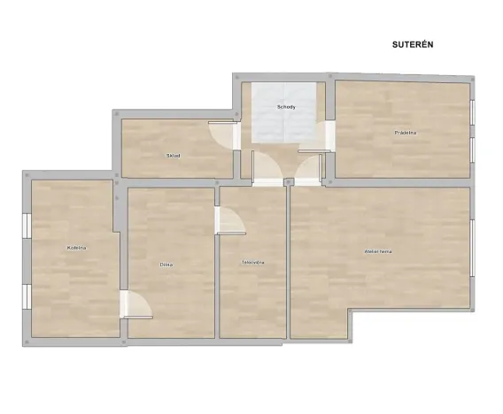 Prodej vícegeneračního domu, Unhošť, U Pily, 251 m2