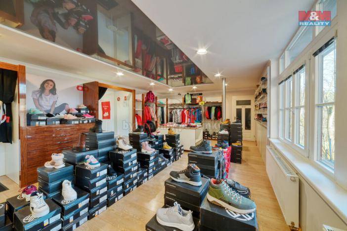 Pronájem obchodního prostoru, Mariánské Lázně, Hlavní třída, 123 m2