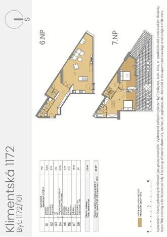 Prodej bytu 4+kk, Praha - Nové Město, Klimentská, 126 m2