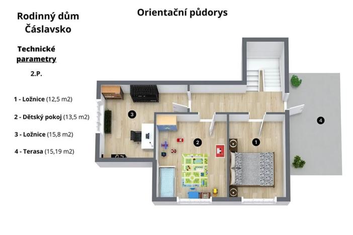 Prodej rodinného domu, Čáslavsko, 190 m2