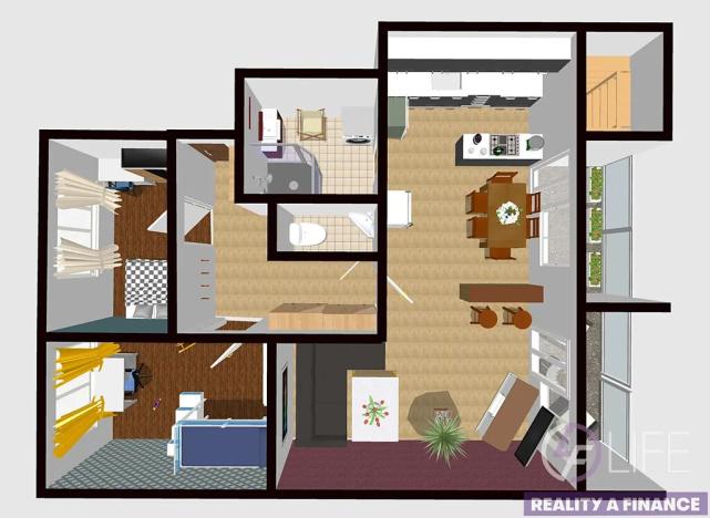 Prodej bytu 3+1, Vrchlabí, Tyršova, 84 m2