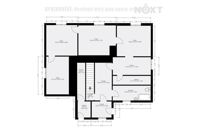 Prodej rodinného domu, Tuklaty, Hlavní, 100 m2