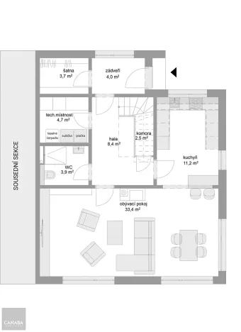 Prodej rodinného domu, Úvaly, 142 m2