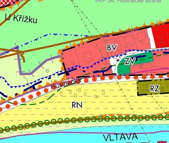 Prodej pozemku pro bydlení, Husinec, Husinecká, 1277 m2