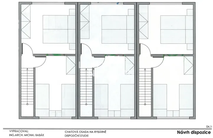 Prodej bytu 3+kk, Ostrovec, 48 m2