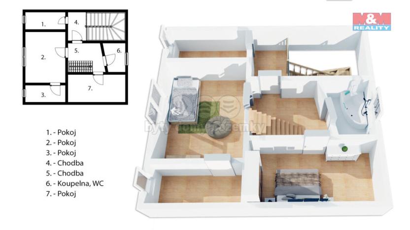Prodej rodinného domu, Jičín - Sedličky, 167 m2