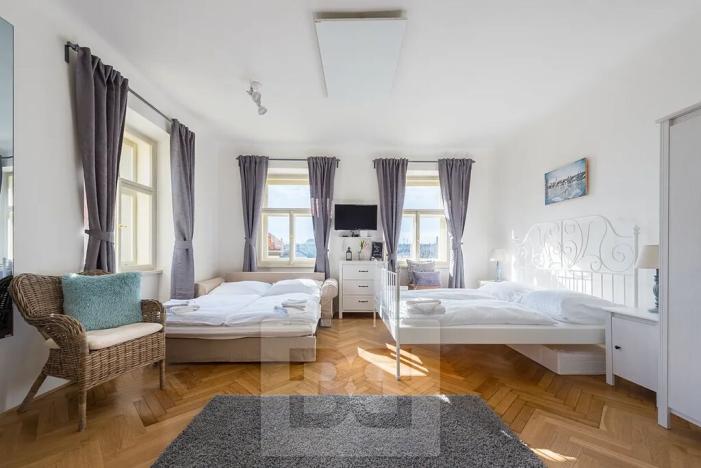 Pronájem bytu 1+kk, Praha - Malá Strana, Cihelná, 47 m2