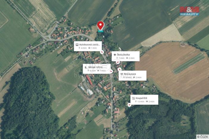 Prodej zahrady, Jeseník nad Odrou - Hůrka, 1422 m2