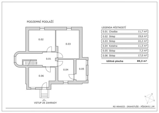 Prodej rodinného domu, Hranice, K Nádraží, 253 m2