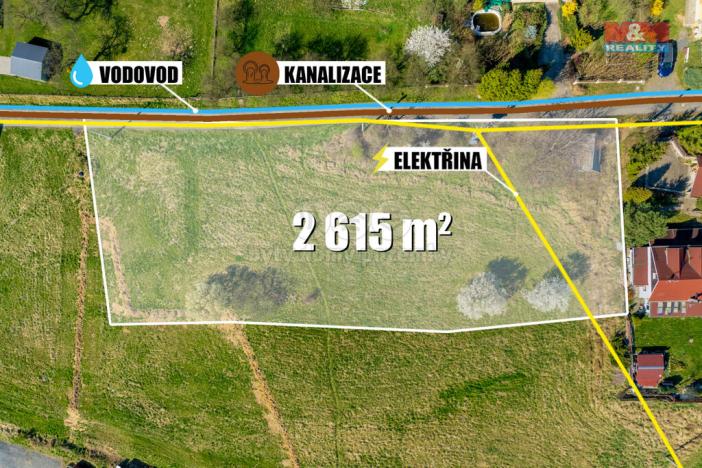 Prodej pozemku pro bydlení, Valašské Meziříčí - Bynina, 2615 m2