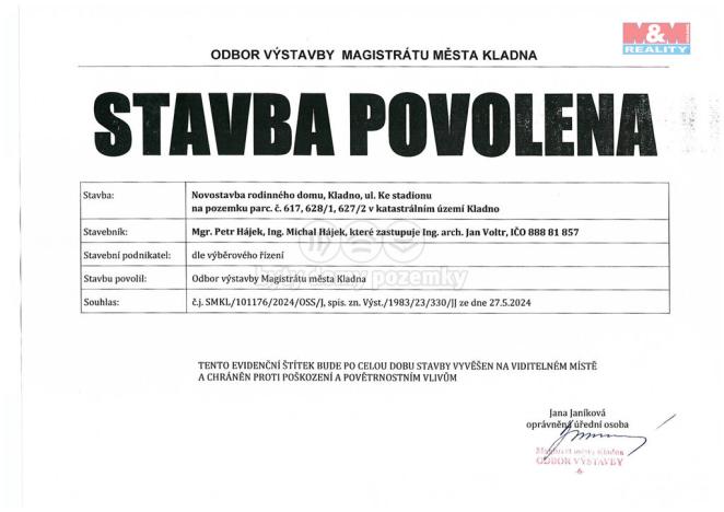 Prodej pozemku pro bydlení, Kladno, K nemocnici, 289 m2