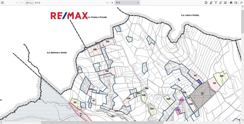 Prodej pozemku pro bydlení, Borová, 7429 m2