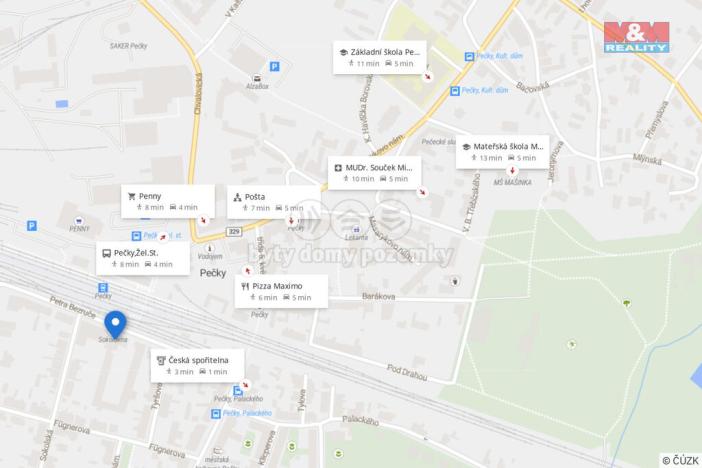 Pronájem bytu 3+1, Pečky, Petra Bezruče, 85 m2