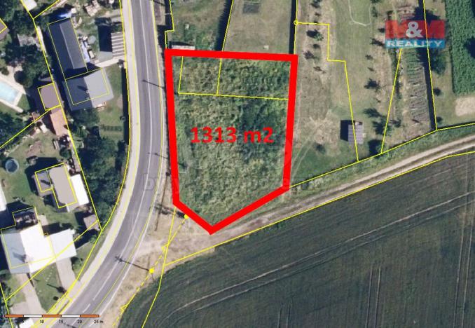 Prodej pozemku pro bydlení, Dlouhá Loučka, 1313 m2
